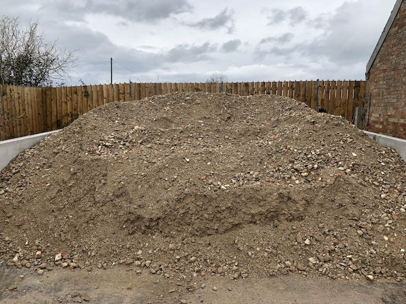 Recycled type 1 bulk view and Aggregates Aylesbury Buckingham