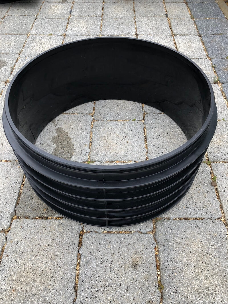 450mm diameter x 215mm Riser